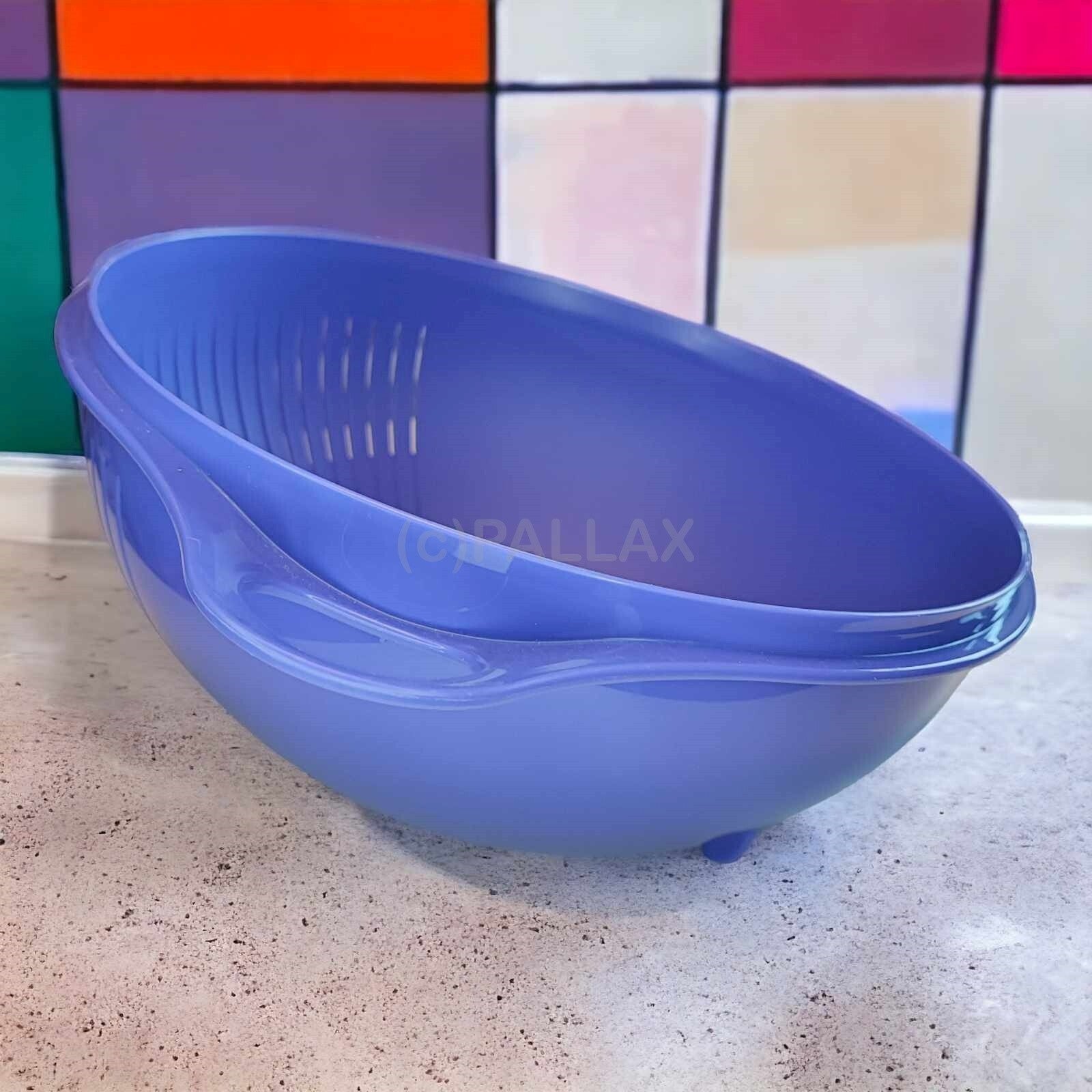 TUPPERWARE MULTI-SIEB 3,75 L LILA ABTROPSIEB SONDERMODELL