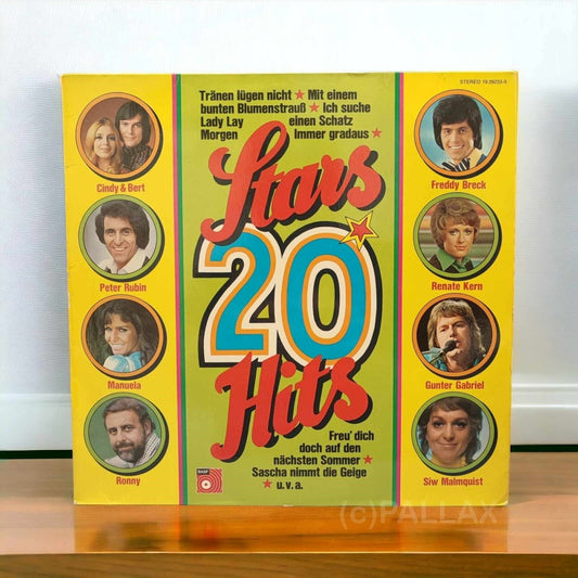 LP 12"  20 STARS - 20 HITS 19 29233-9 / BASF 1975