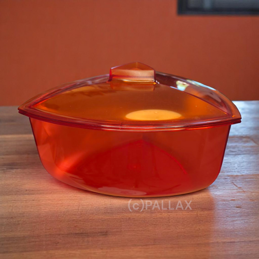 TUPPERWARE ELEGANZIA SINFONIE SCHÜSSEL 2,5 L ORANGE SONDERMODELL