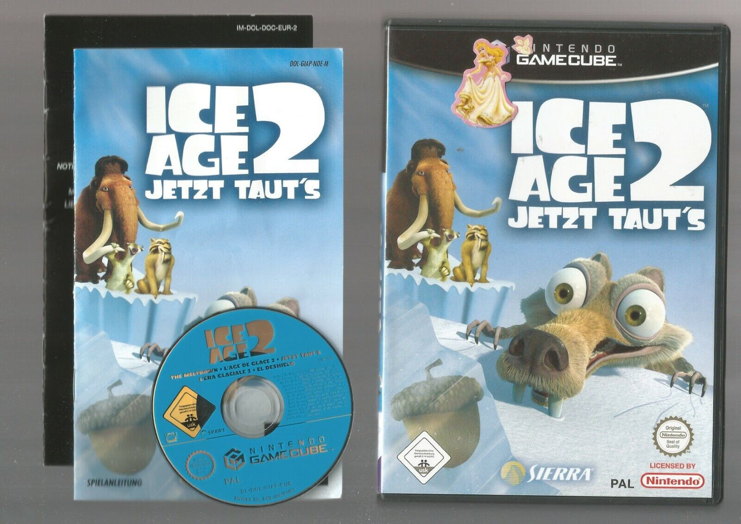 NINTENDO GAMECUBE - ICE AGE 2 JETZT TAUT'S