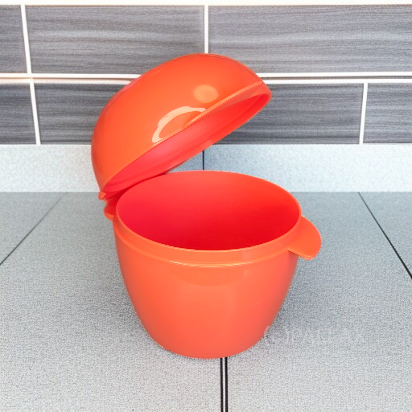 TUPPERWARE ÄPFELCHEN HELLES ROT APFEL-DOSE SONDERMODELL