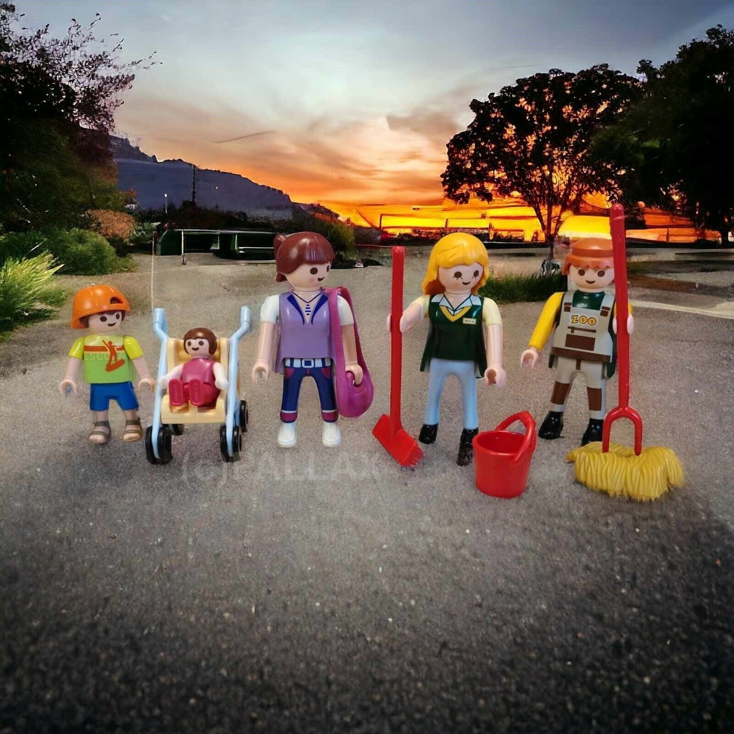 PLAYMOBIL 4850 GROSSER TIERPARK ZOO + BOX / 2010