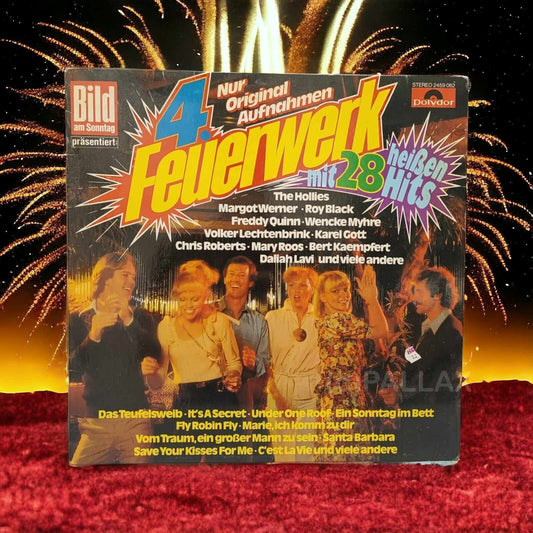 LP 12"  4. FEUERWERK MIT 28 HEISSEN HITS / 2459 062 / POLYDOR 1976