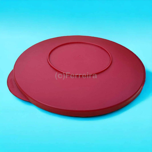 TUPPERWARE ERSATZTEIL JUNGE WELLE-DECKEL ROT 18 CM
