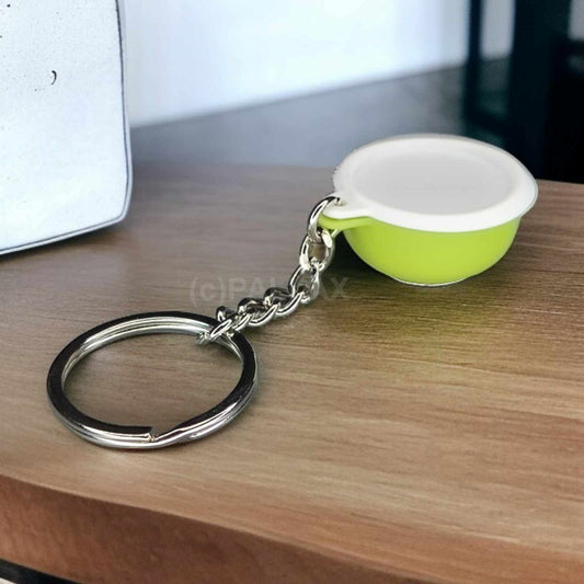 TUPPERWARE SCHLÜSSELANHÄNGER ERGONOMICA-SCHÜSSEL HELLGRÜN