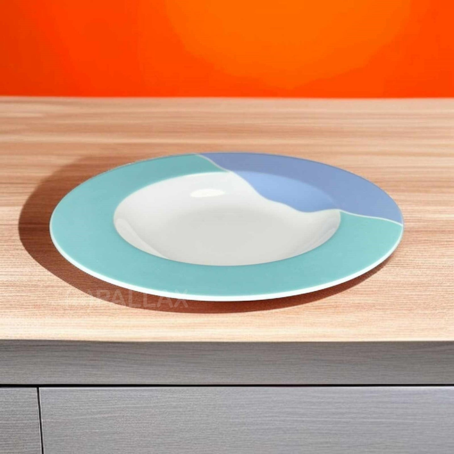 TUPPERWARE JUNGE WELLE PORZELLAN 2 ESSTELLER SONDERMODELL