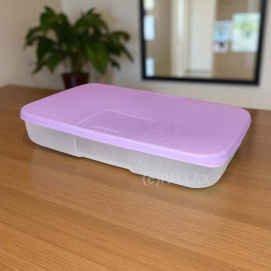 TUPPERWARE A13 KÜHLSCHRANK-SYSTEM BEHÄLTER 1,3 L ROSA VORRATSDOSE