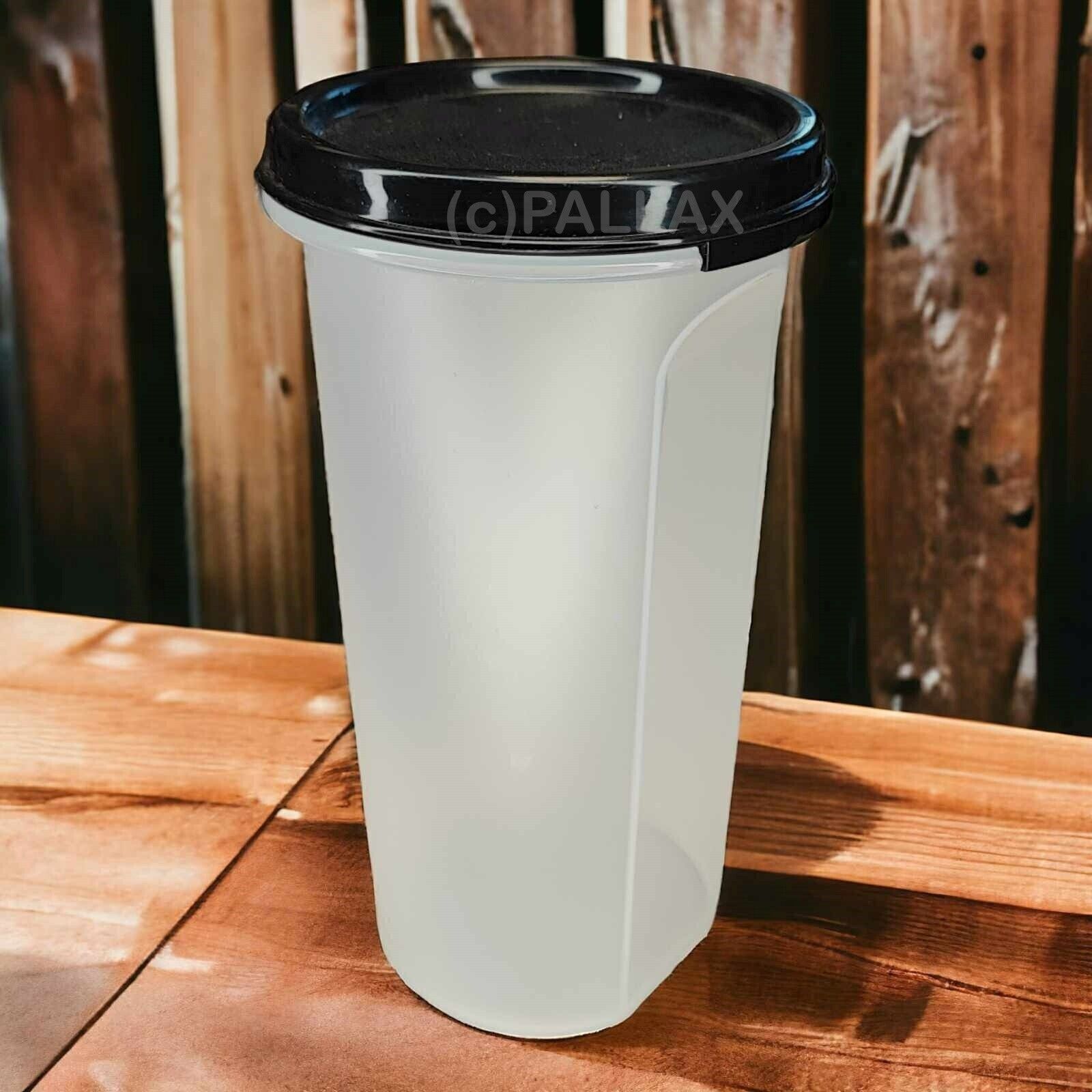TUPPERWARE A77 EIDGENOSSE RUND 650 ML SCHWARZ