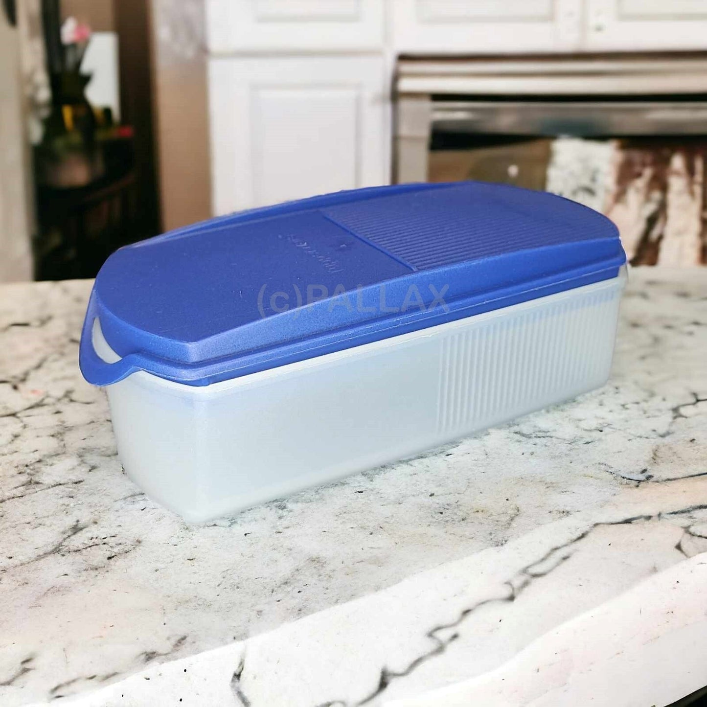 TUPPERWARE A140 EIDGENOSSE PLUS 350 ML BLAU VORRATSDOSE