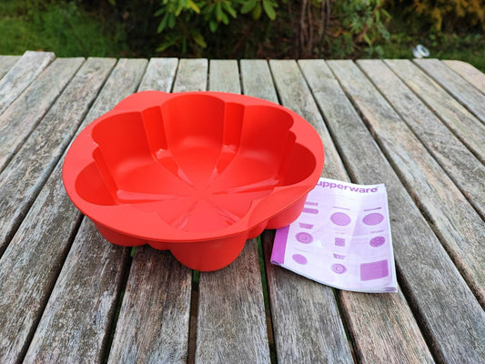 TUPPERWARE SILIKON-FORM BLÜTE KUCHENFORM