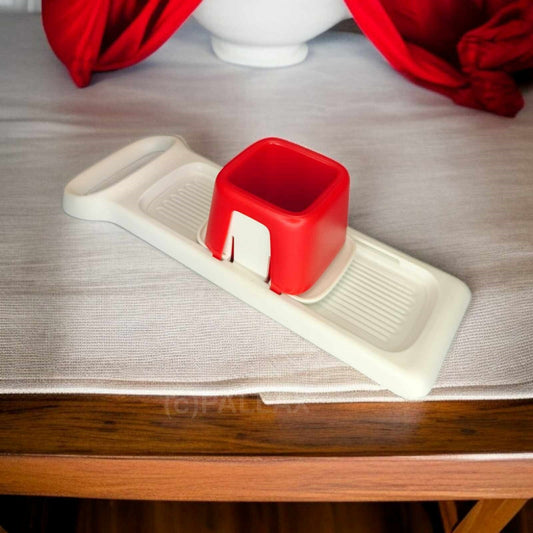 TUPPERWARE D234 SPEEDY-MANDO HOBEL GEMÜSE ROT WEISS