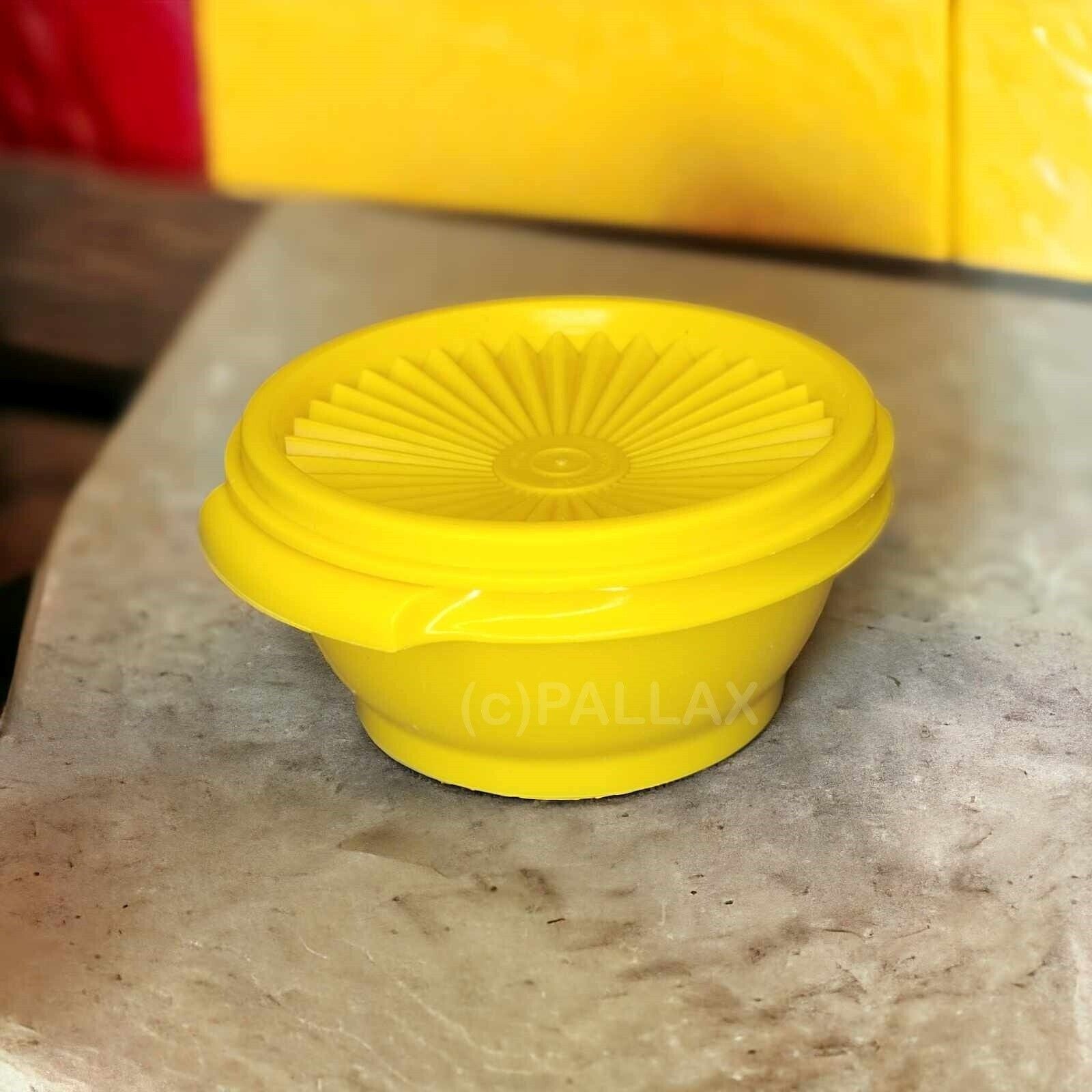 TUPPERWARE B19 SONNEN-TRIO SCHÜSSEL 350 ML GELB