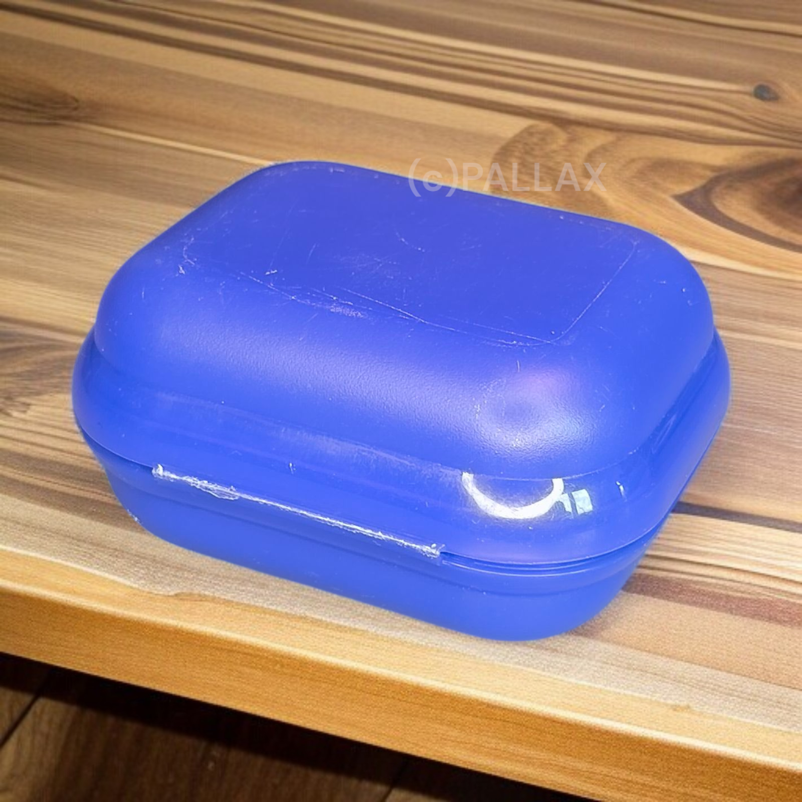 TUPPERWARE A27 MINI-TWIN LILA  BROTDOSE VESPERBOX