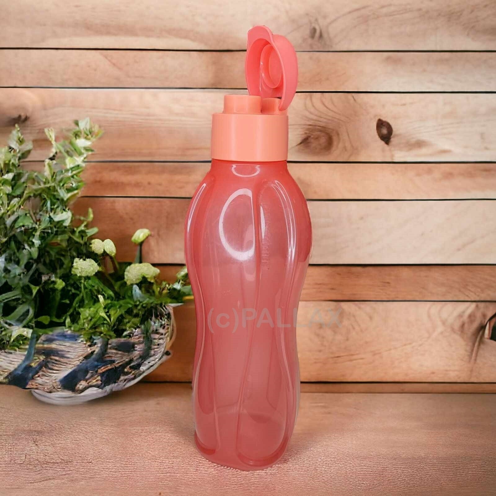 TUPPERWARE C139 ECO EASY TRINKFLASCHE 750 ML MIT TRINKAUFSATZ ROT