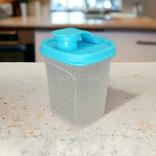 TUPPERWARE MESS & GO 250 ML MESSBECHER ERFRISCHER HELLBLAU SONDERMODELL