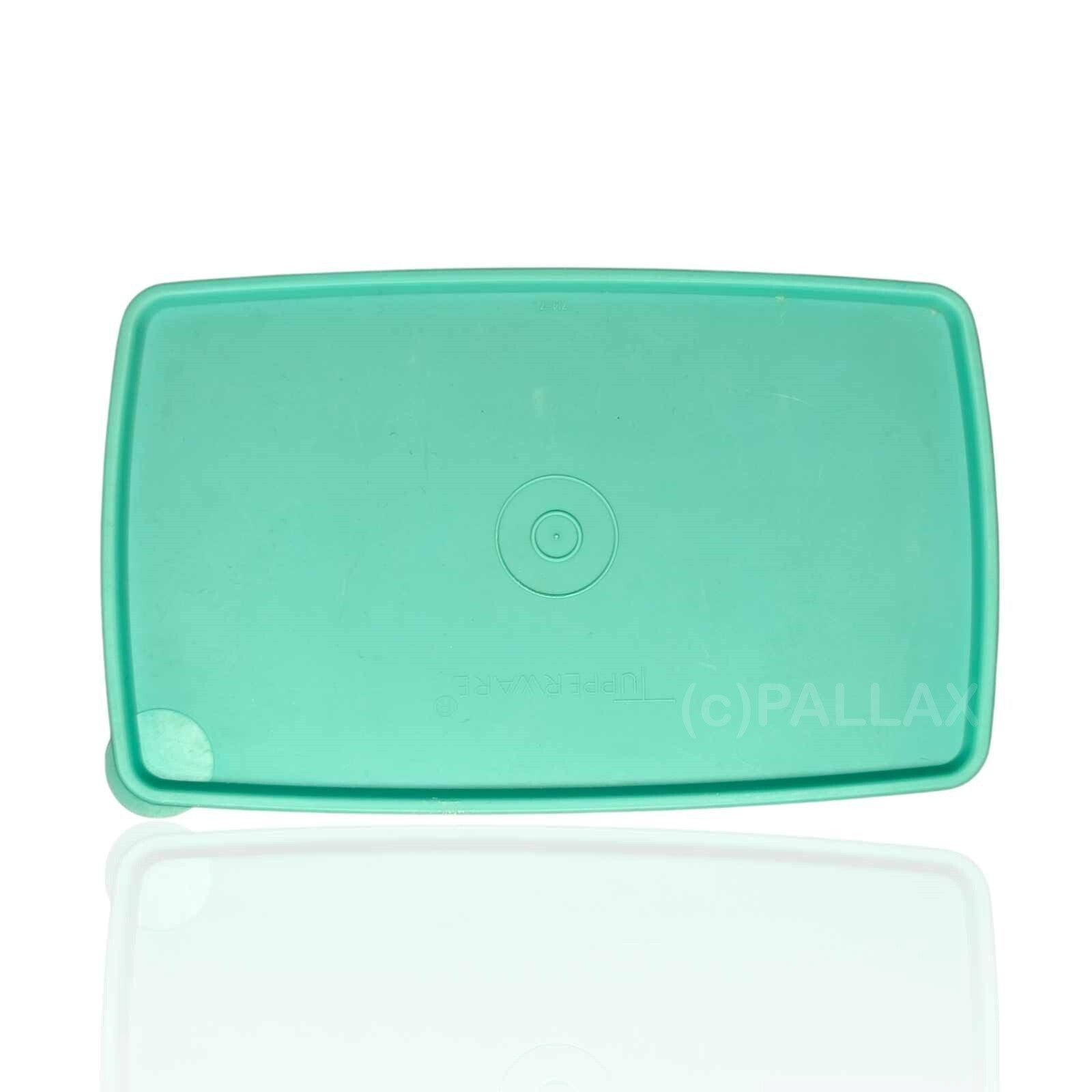 TUPPERWARE ERSATZTEIL GEFRIERBEHÄLTER-DECKEL22,9 x 14,0 CM GRÜN G17 G18 G06