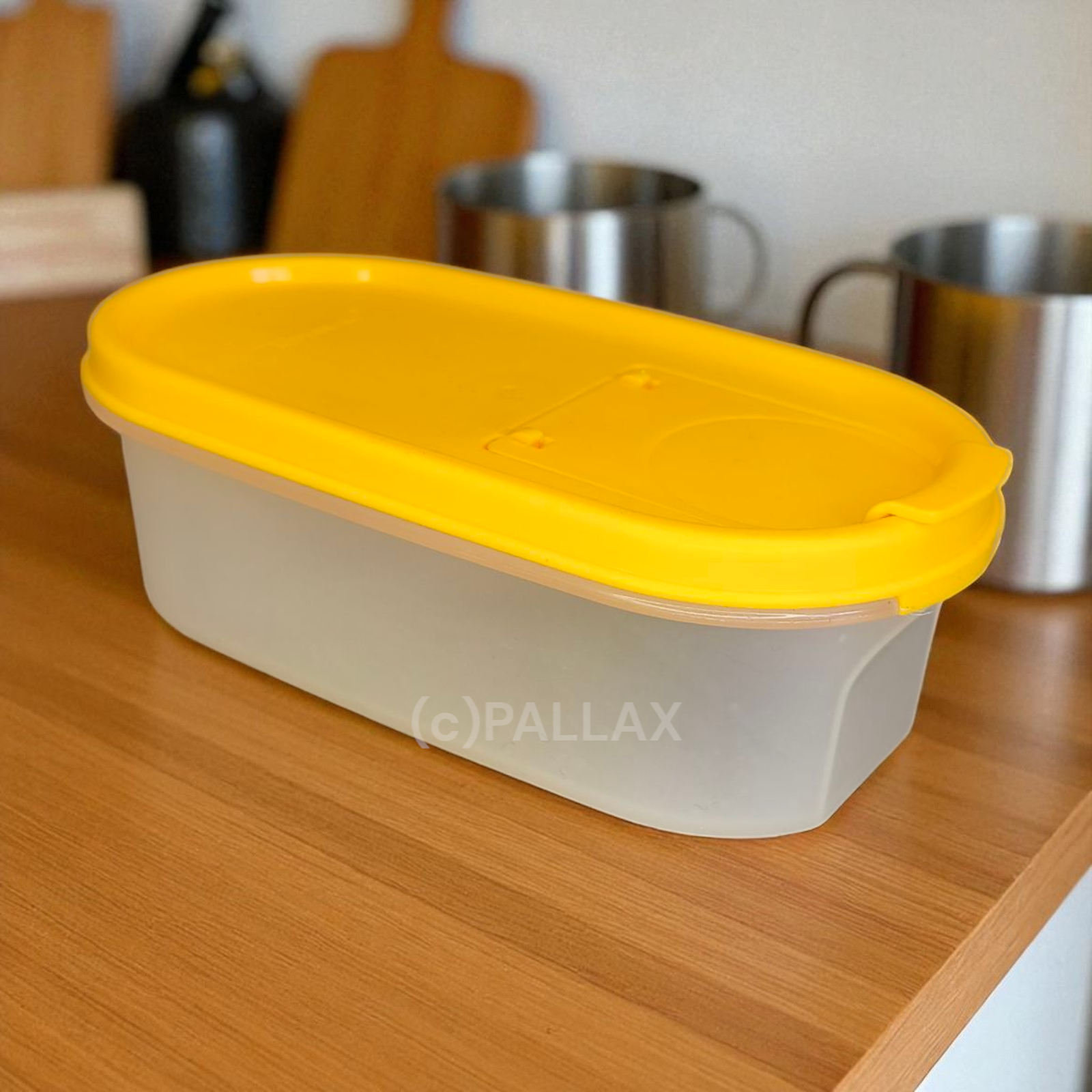 TUPPERWARE A61 EIDGENOSSE 500 ML MIT SCHÜTTKLAPPE SONNEN-GELB VORRATSBEHÄLTER