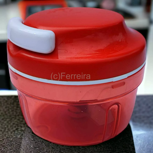 TUPPERWARE D158 TURBO-CHEF ZERKLEINERER ZWIEBELSCHNEIDER SUPERSONIC TURBO ROT