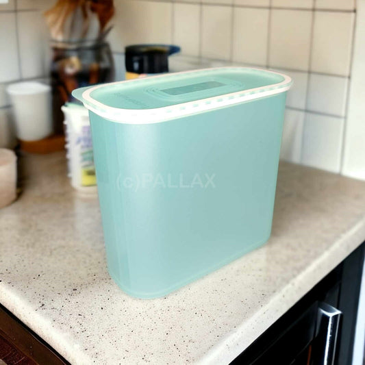 TUPPERWARE A194 QUADRO-HIT 1,25 L BEHÄLTER MINT VORRATSDOSE