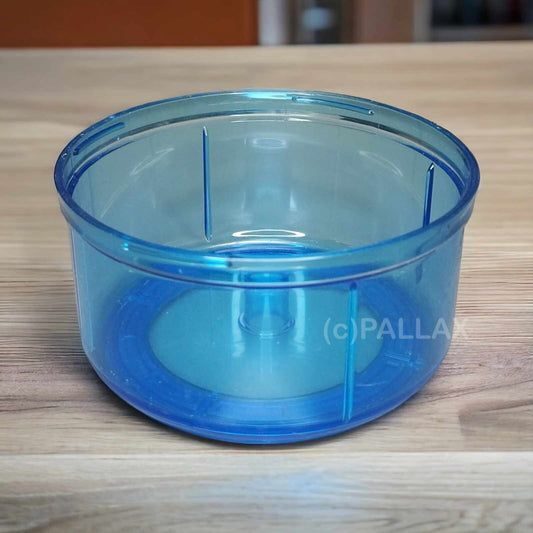 TUPPERWARE ERSATZTEIL BEHÄLTER 1,0 L BLAU FÜR D98 D115 QUICK-CHEF