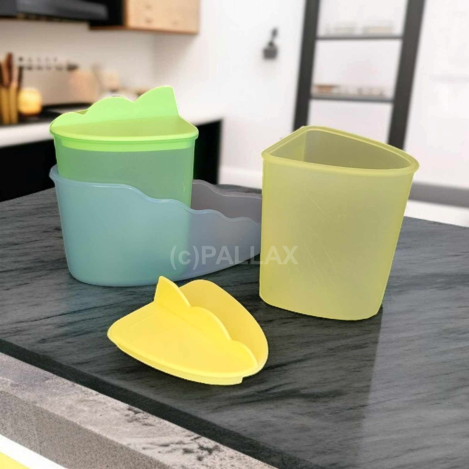 TUPPERWARE J12 JUNGE WELLE FRÜHSTÜCKS-SET ZUCKER MARMELADE SCHOKOLADE