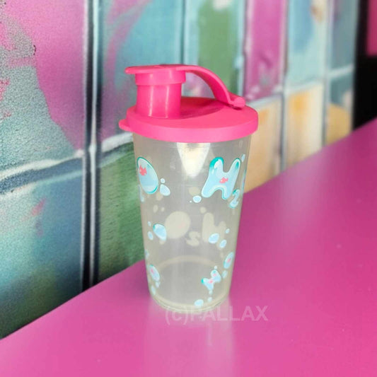 TUPPERWARE TRINKBECHER 330 ML PINK MOTIV H2O SONDERMODELL