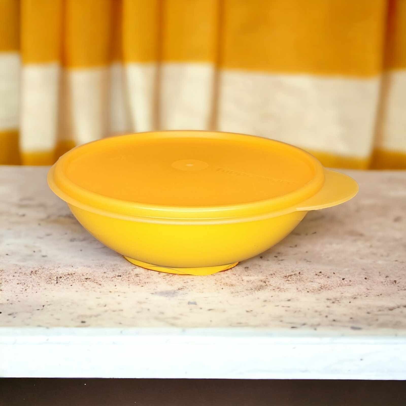 TUPPERWARE FRISCHE-DROPS SERVIERSCHALE 700 ML ORANGE SONDERMODELL
