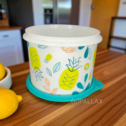 TUPPERWARE VORRATSDOSE 1,1 L MOTIV ANANAS SONDERMODELL