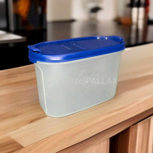 TUPPERWARE A62 EIDGENOSSE 1,1 L BLAU MIT DOPPEL-SCHÜTTKLAPPE VORRATSDOSE