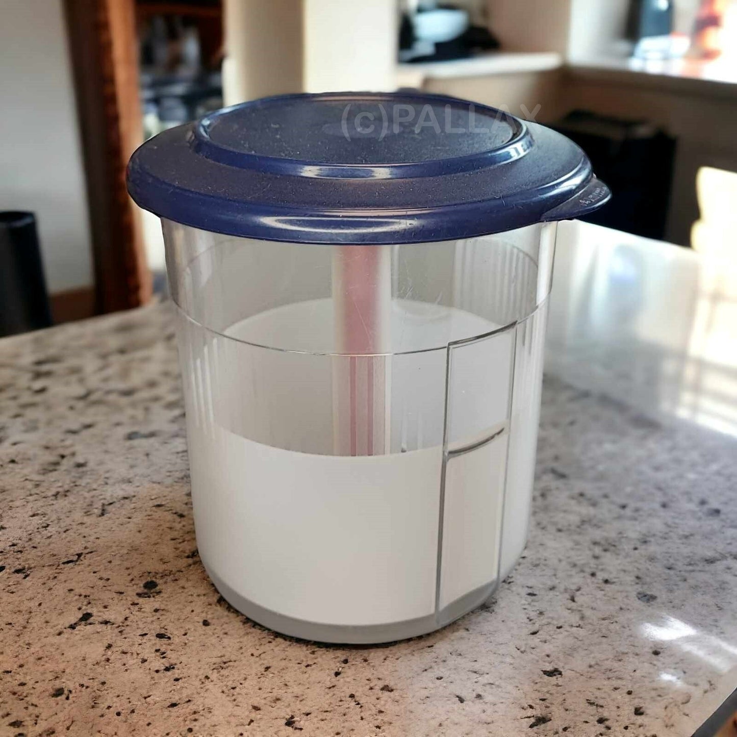 TUPPERWARE C96 PIKANTUS 1,3 L INDIGO GURKEN-LIFT OLIVEN
