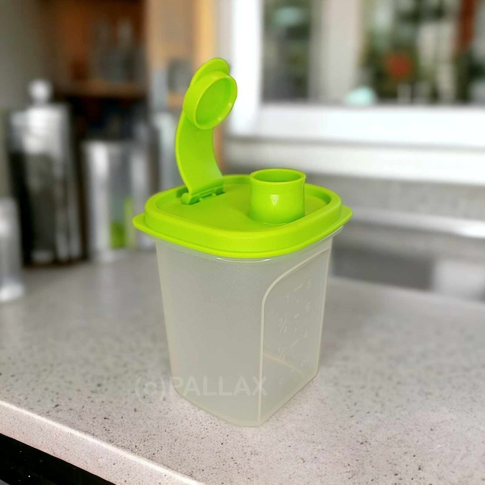 TUPPERWARE MESS & GO 250 ML MESSBECHER ERFRISCHER HELLGRÜN SONDERMODELL