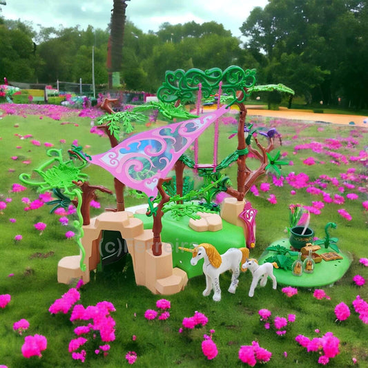 PLAYMOBIL 9132 MAGISCHER FEENWALD / 2017