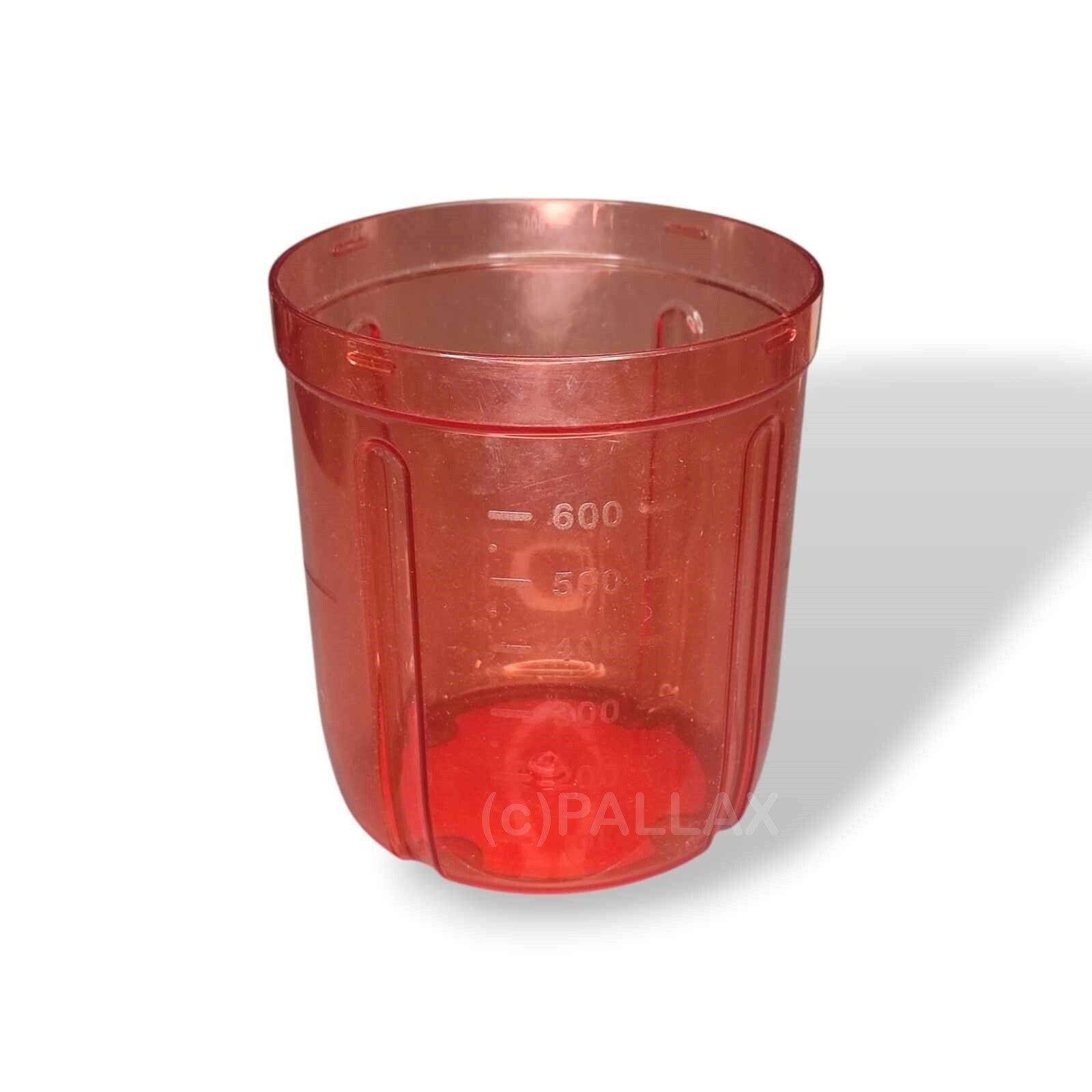 TUPPERWARE ERSATZTEIL BEHÄLTER 730 ML ROT FÜR MULTI-CHEF SUPER-SONIC D251 D169