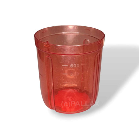 TUPPERWARE ERSATZTEIL BEHÄLTER 730 ML ROT FÜR MULTI-CHEF SUPER-SONIC D251 D169