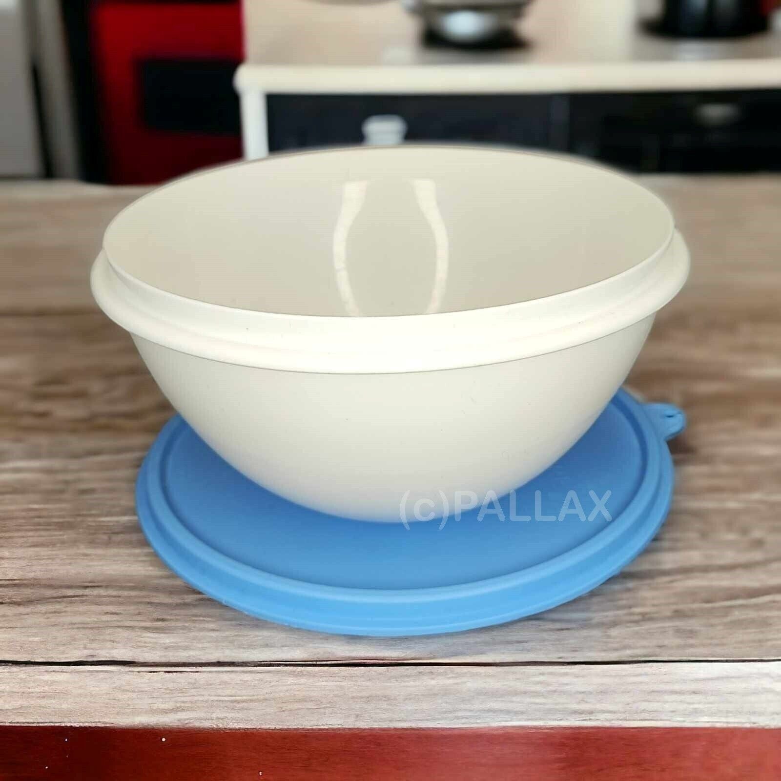 TUPPERWARE B01 WUNDERSCHÜSSEL 1,15 L HELLBLAU WEISS
