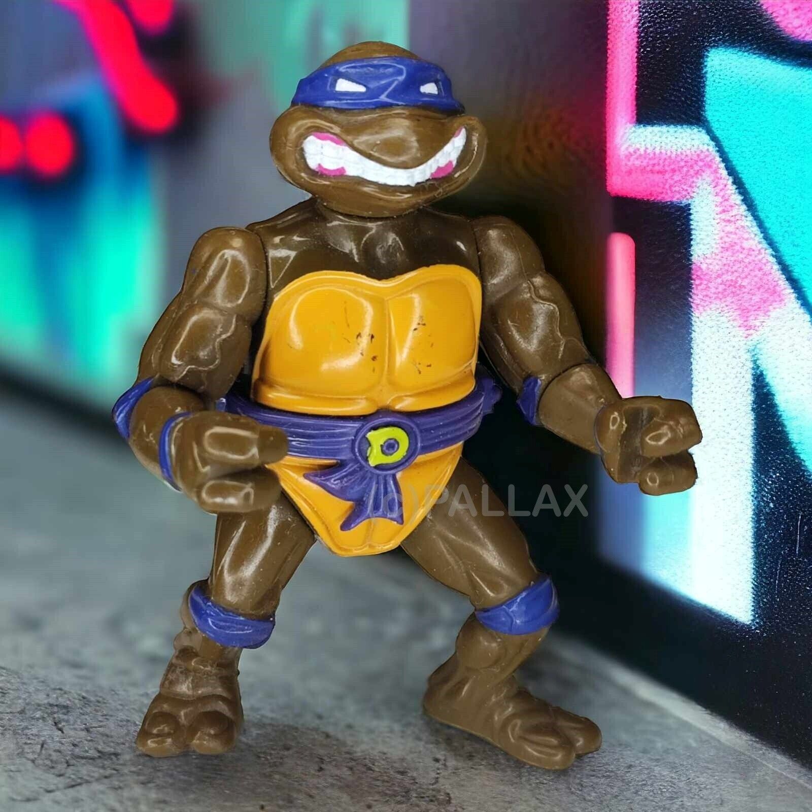 TEENAGE MUTANT NINJA TURTLES TMNT STORAGE SHELL DONATELLO / PLAYMATES 1991