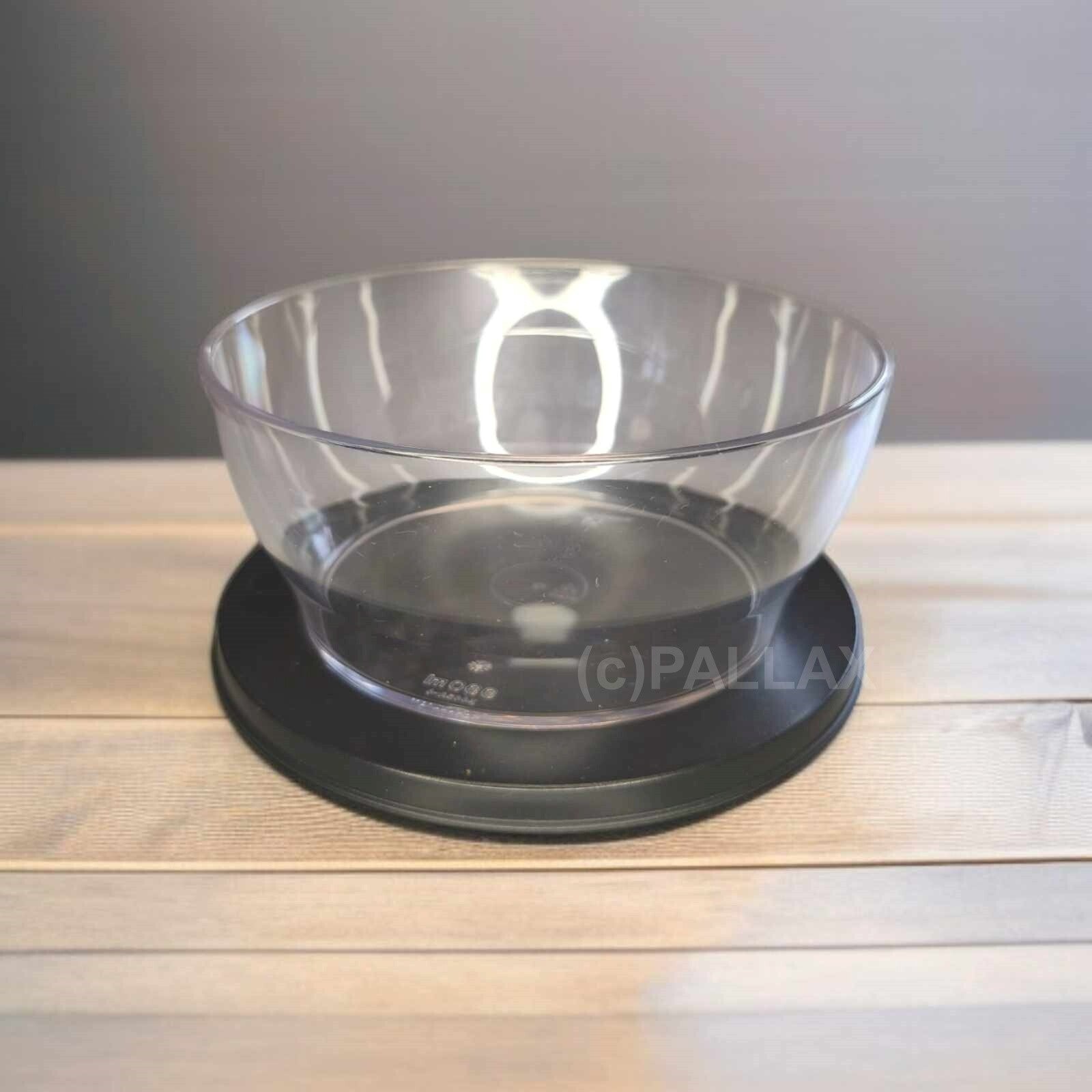 TUPPERWARE C208 CLEAR COLLECTION 990 ML SCHWARZ SCHÜSSEL