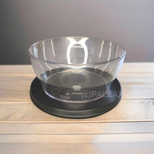 TUPPERWARE C208 CLEAR COLLECTION 990 ML SCHWARZ SCHÜSSEL