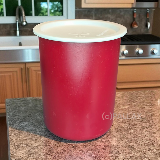 TUPPERWARE A25 BINGO 1,25 L ROT VORRATSDOSE