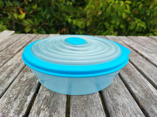TUPPERWARE B31 BUNGEE 1,0 L TÜRKIS VORRATSDOSE SCHÜSSEL SCHALE