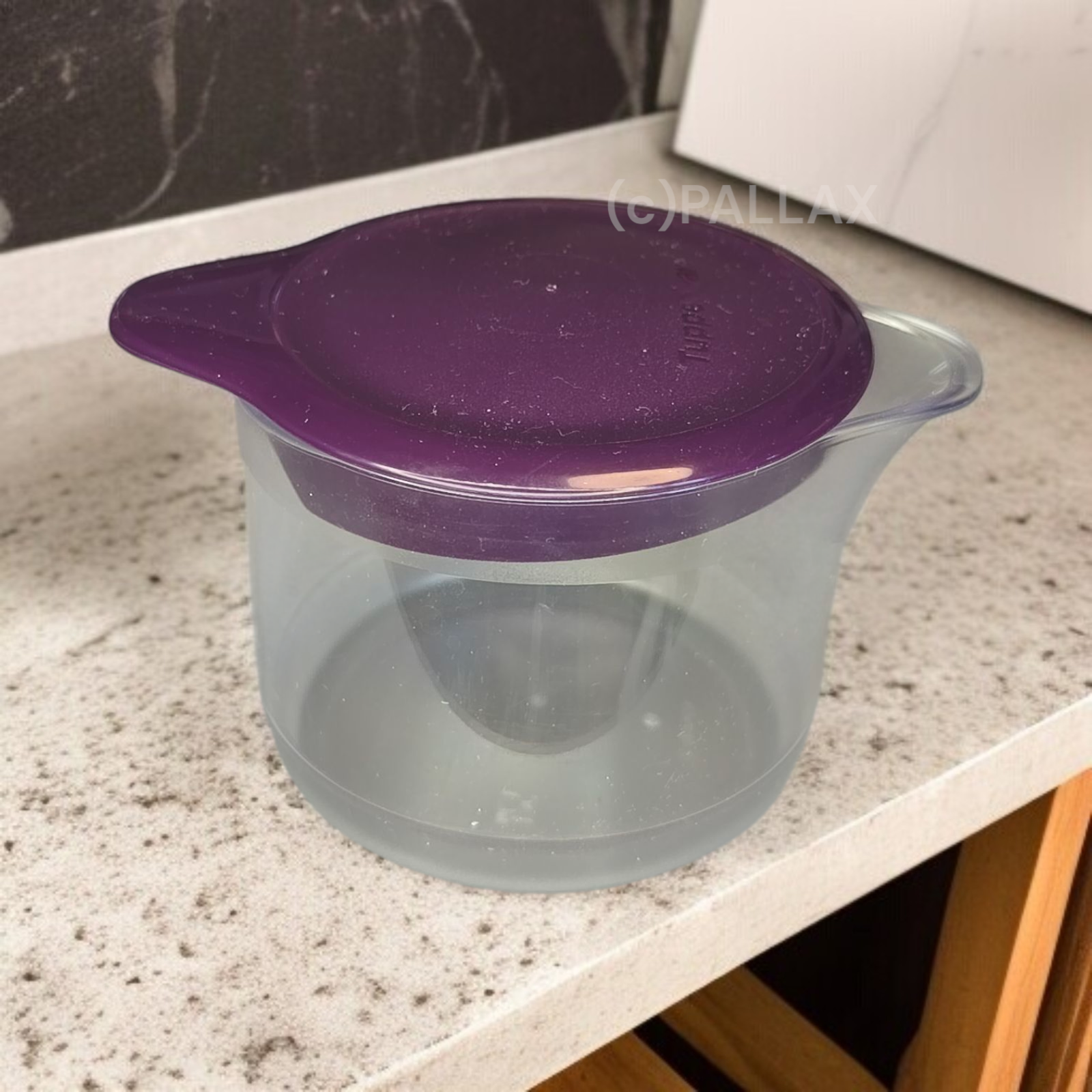 TUPPERWARE C166 TUPPERTIME BEHÄLTER 250 ML LILA ZUCKER MILCHKÄNNCHEN