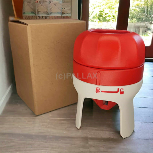TUPPERWARE D245 ZOODELINO ROT WEISS SPIRALINO GEMÜSENUDELN SALATE