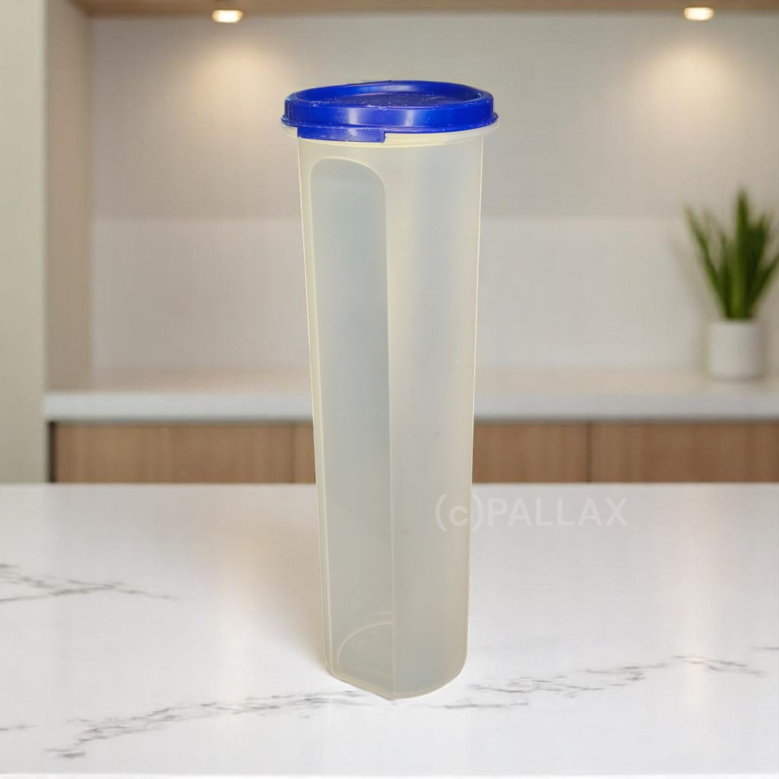 TUPPERWARE A79 CAMPANILE 1,1 L BLAU EIDGENOSSE SPAGHETTI-DOSE