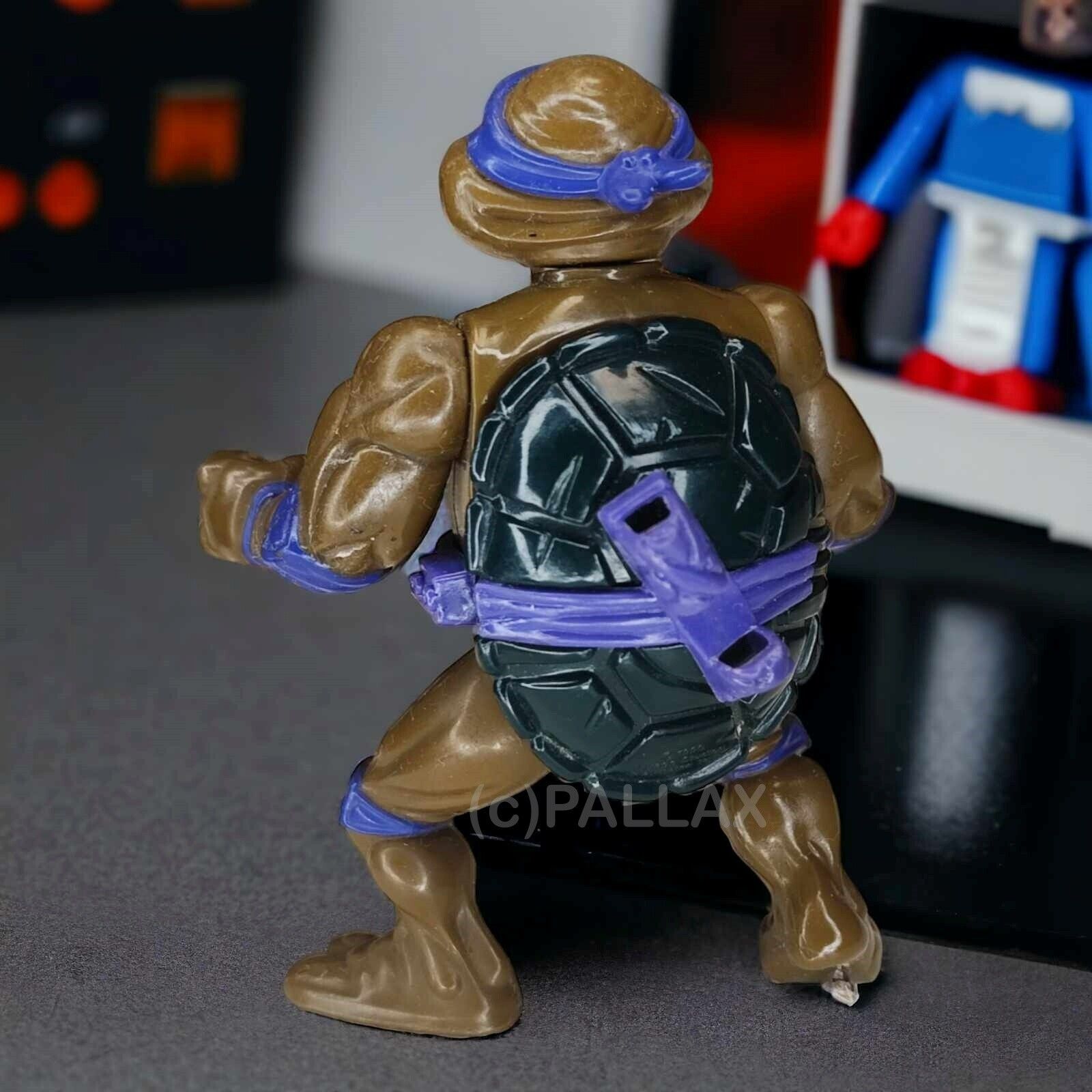 TEENAGE MUTANT NINJA TURTLES TMNT STORAGE SHELL DONATELLO / PLAYMATES 1991