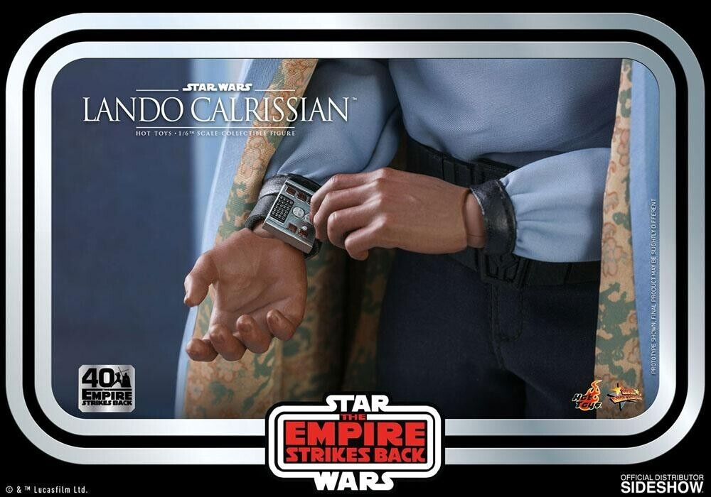 HOT TOYS STAR WARS LANDO CALRISSIAN 40th ANNIVERSARY ESB 1/6  TMS588
