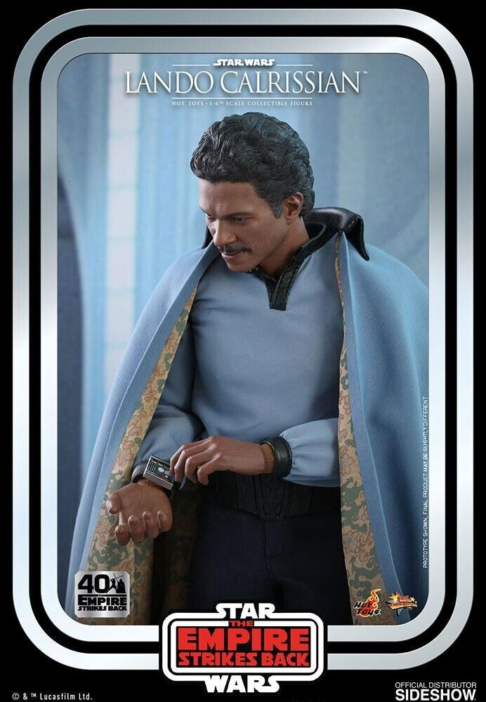 HOT TOYS STAR WARS LANDO CALRISSIAN 40th ANNIVERSARY ESB 1/6  TMS588