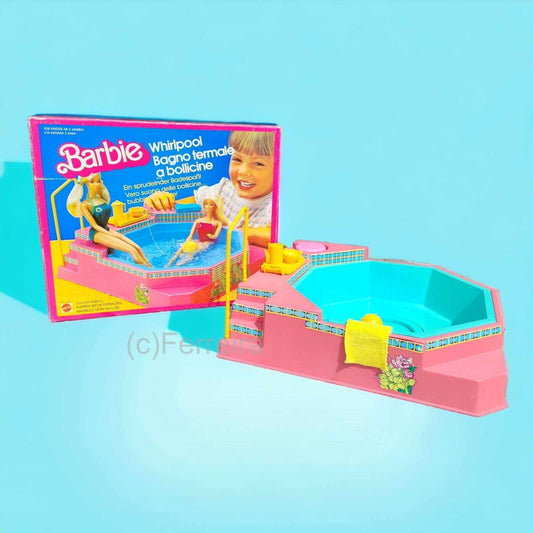 BARBIE  BUBBLING SPA / WHIRLPOOL 1983 VINTAGE + EU-BOX