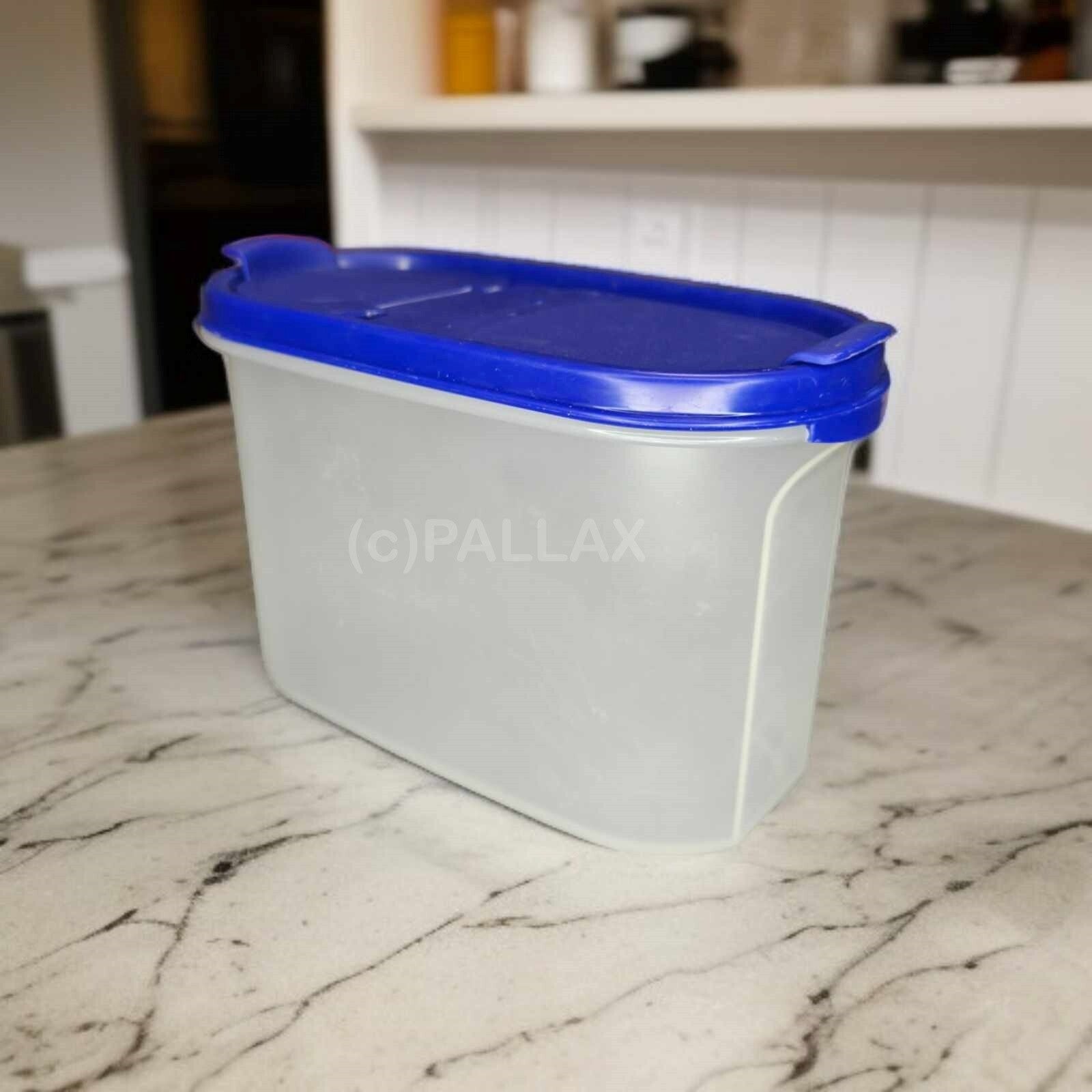 TUPPERWARE A62 EIDGENOSSE 1,1 L BLAU MIT DOPPEL-SCHÜTTKLAPPE VORRATSDOSE