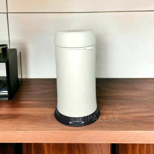 TUPPERWARE C28 SCHÖNE MÜLLERIN 300 ML WEISS SCHWARZ PUDERZUCKER-STREUMÜHLE