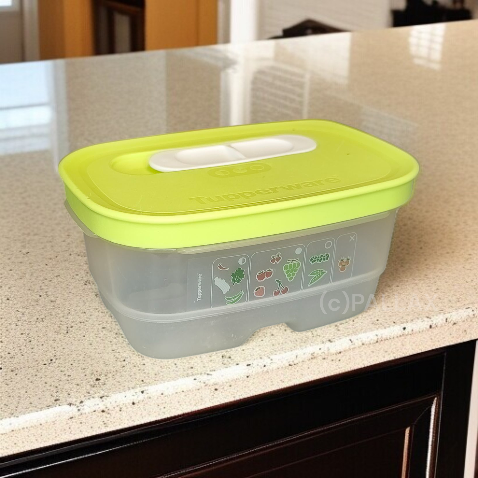 TUPPERWARE A184 KLIMA-OASE 375 ML KLIMA-BEHÄLTER OBST GEMÜSE KÜHLSCHRANK